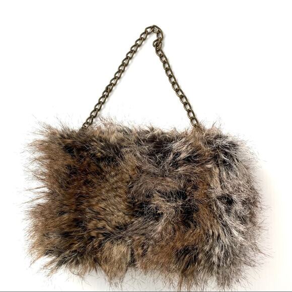 Donna Salyer’s Fabulous Furs purse with chain strap - Picture 1 of 12